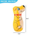 Hot Sale PVC Custom Cartoon Animal Inflatable Tumbler Punching Bag Bop Bag Toys for Kids Boxing Bag Stand