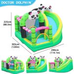 Custom Size Logo Printed Indoor Children's Slide Inflatable Castle Bounce House – Fun Jumping Castle for Kids