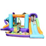 AirMyFun Customization Bounce Castle – Funny Kids Party with Two Slides Inflatable Bounce House Jumping Castle for Kids Party