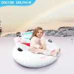 Cute Cartoon New Design PVC Inflatable Snow Tube Sled – Winter Fun Snow Toys for Outdoor Sledding Sports