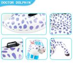 White Leopard New Design Cold PVC Custom Inflatable Snow Sled Tube – Inflatable Snow Sleds & Snow Tubes for Kids