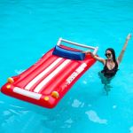 OEM Factory Custom Red Sports Car Air Mattress – Inflatable Pool Float for Kids and Adults