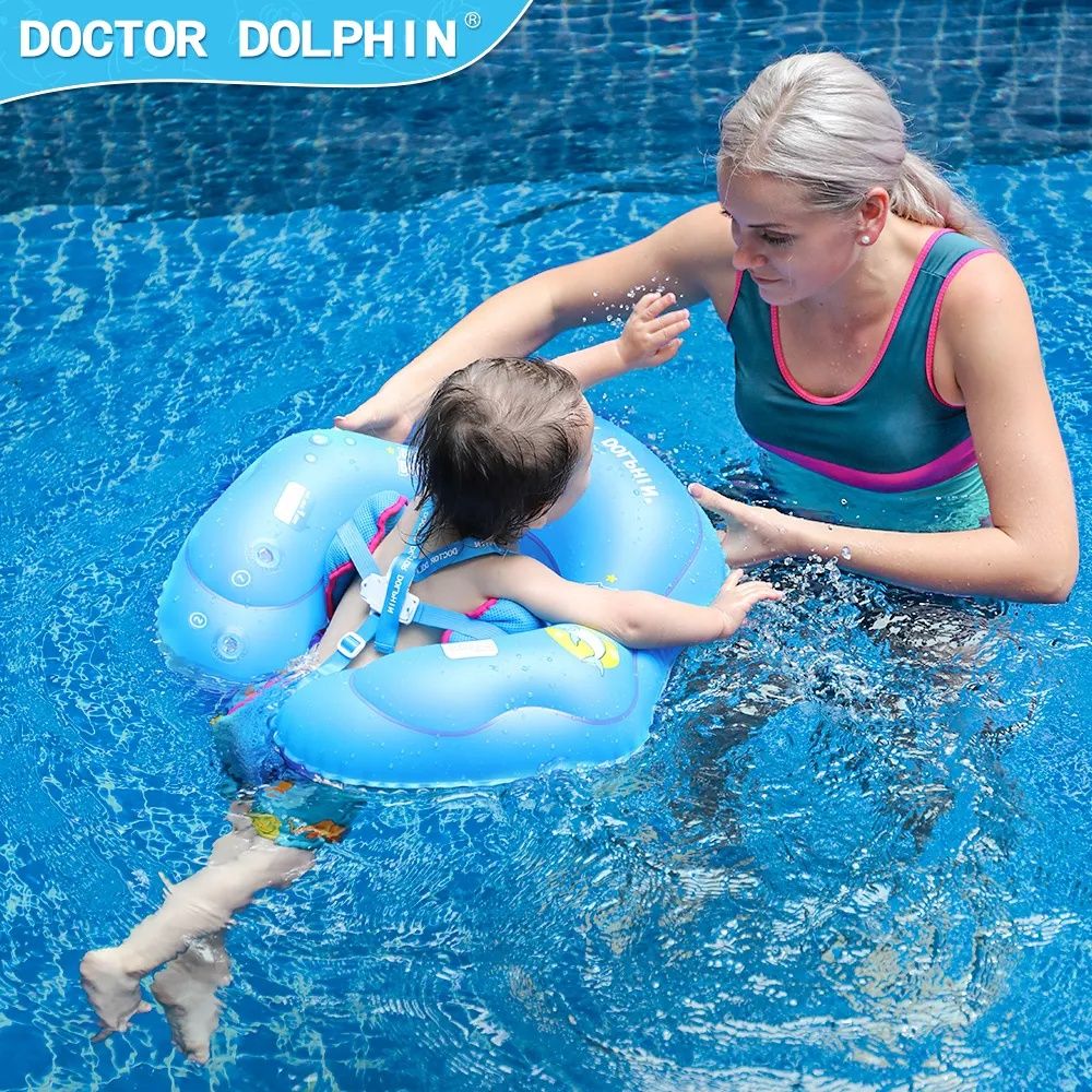 The Doctor Dolphin Inflatable Baby Float features a comfortable seat, sunshade canopy, and durable PVC construction. Designed for babies and toddlers, this safe and fun swim ring offers stability and sun protection, making it ideal for pools, beaches, and outdoor water play.