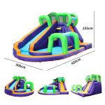 New Home Use Summer Cool Playground Party Kids Toy – Outdoor Water Slide Bouncy House Inflatable Castle