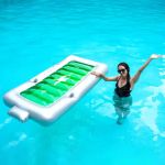 Battery Shape Children Water Toys – Beach Lounger Mattress Inflatable Pool Float Ride-on Inflatable Sea Mattress