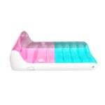 New Design Transparent Blue and Pink Sea Matters Water Toys Beach Lounger Mattress – Inflatable Pool Float Ride-on