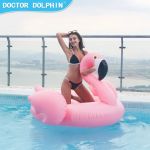 Water Mountain Unicorn Swim Ring – PVC Inflatable Floating Raft for Water Park & Pool