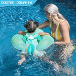 Doctor Dolphin Wholesale Price Pool With Canopy – Water Sunshade Lying Rings Inflatable Seat Swimming Ring for Kids Baby Float