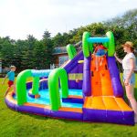 New Home Use Summer Cool Playground Party Kids Toy – Outdoor Water Slide Bouncy House Inflatable Castle