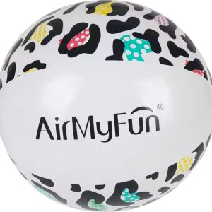 Factory Price Leopard Print Custom Beach Ball – Inflatable PVC Beach Ball