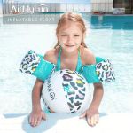 PVC Safe Inflatable Float Ball – Durable Plastic Cute Cool Baby Swimming Arm Rings with Case