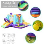 AirMyFun Customization Bounce Castle – Funny Kids Party with Two Slides Inflatable Bounce House Jumping Castle for Kids Party