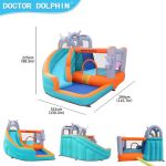 Durable Custom Inflatable Slide for Home Use – Kids Oxford Fabric Bouncing House Jumping Castle