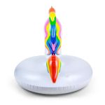 Mini Rainbow Unicorn Inflatable Floating Island – Perfect Pool Party Companion