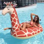 AirMyFun Giraffe Custom Water Play Toys – PVC Inflatable Pool Float for Swimming Pool