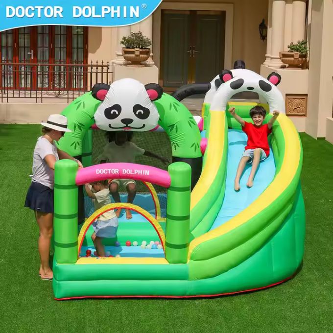 Custom Size Logo Printed Indoor Children's Slide Inflatable Castle Bounce House – Fun Jumping Castle for Kids