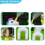 Custom Best Price Hot Sale Vinyl Pool Toy Unicorn Sprinkler Inflatable Water Toy