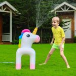 Custom Best Price Hot Sale Vinyl Pool Toy Unicorn Sprinkler Inflatable Water Toy