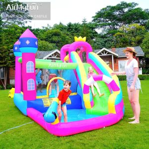 OEM/ODM Kids Inflatable Jumping Castle Bounce House with Slide – Oxford Cloth Inflatable Bouncy House for Children