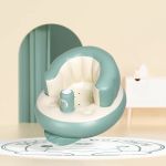 octor Dolphin Inflatable Sit-Up Chair for Baby 3-36 Months – Inflatable Baby Sofa with Built-in Air Pump