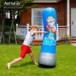 Custom Foldable Portable Strong PVC Fitness Kid Toy Boxing Inflatable Tumbler Punching Bag