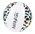 Factory Price Leopard Print Custom Beach Ball – Inflatable PVC Beach Ball