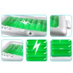 Battery Shape Children Water Toys – Beach Lounger Mattress Inflatable Pool Float Ride-on Inflatable Sea Mattress