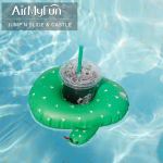 Double Hole Floating Custom Inflatable Drink Holder – Cute Cactus Design for Pool Parties